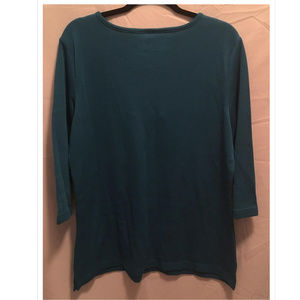 Denim & Company Tops - Size Large D&Co Denim & Company Knit Top Green Denim & Company Tops - Size Large D&Co Denim & Company Knit Top Green